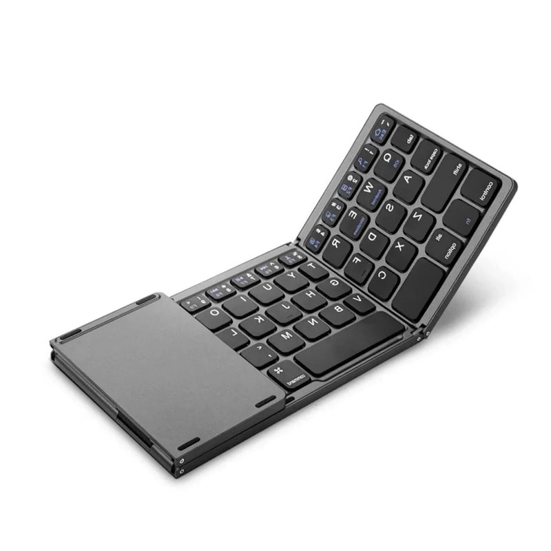 Teclado Dobrável  Bluetooth e Recarregável com Touchpad EDUP