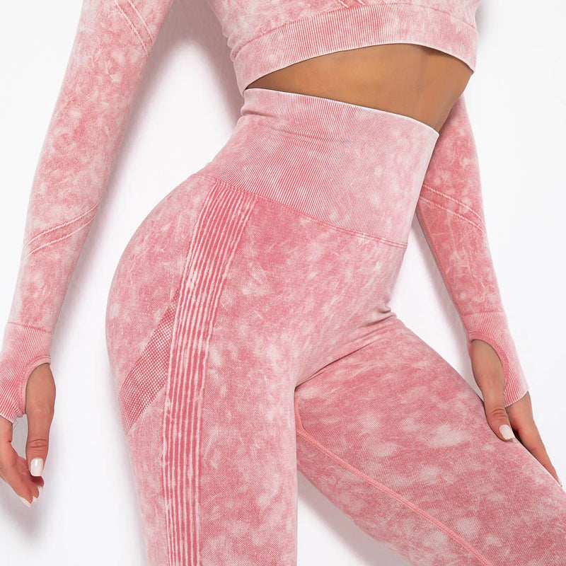 Conjunto Fitness Cintura Alta Top e Legging