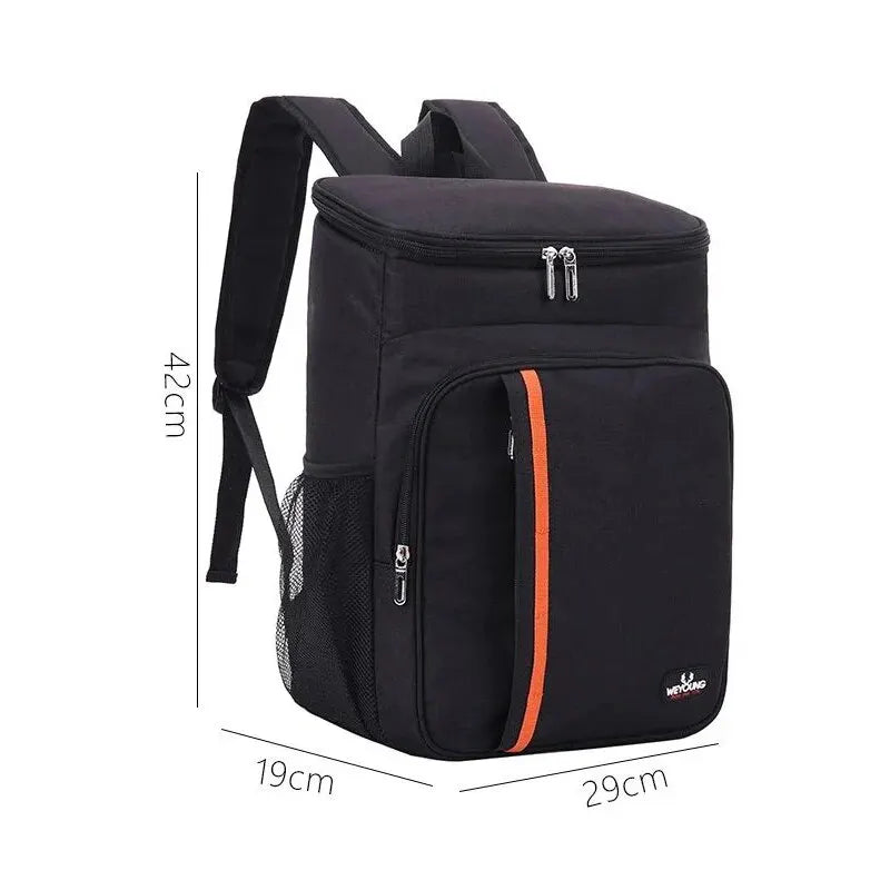 Mochila Cooler com Isolamento Térmico Antivazamentos à Prova D'Água ThermoBag