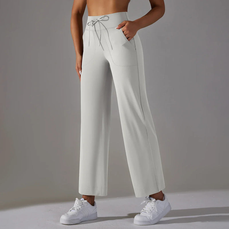 Calça Wide Leg de Alto Desempenho e Estilo ActiveFlex