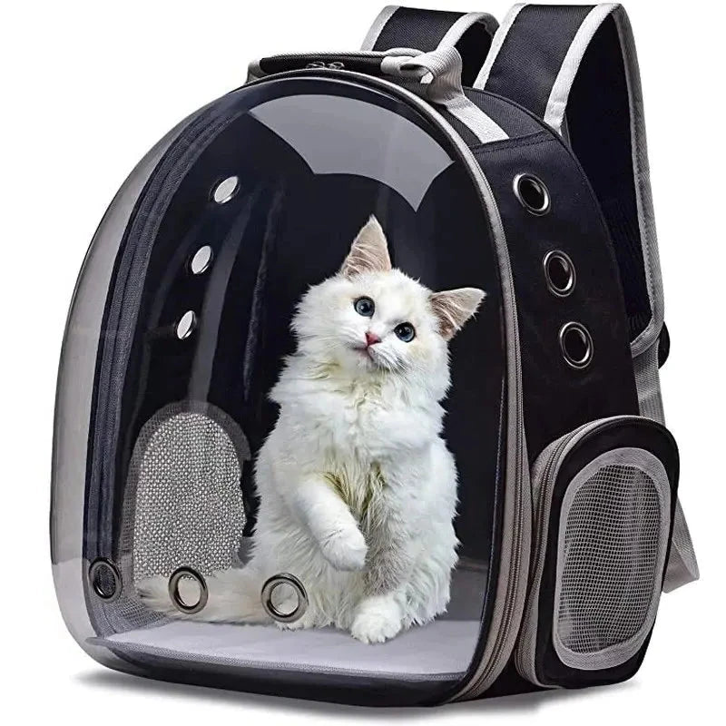 Mochila Transparente para Transporte de Pets Pequenos PetCapsule