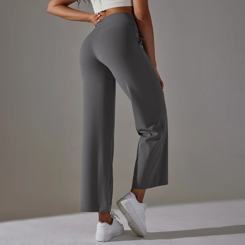 Calça Wide Leg de Alto Desempenho e Estilo ActiveFlex